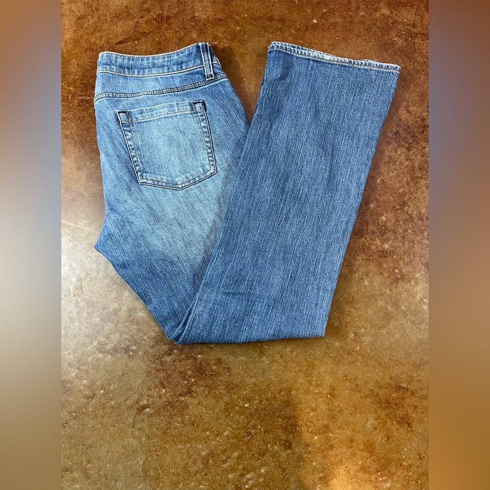 Women’s New York & Company Boot cut jeans, size 8 petite